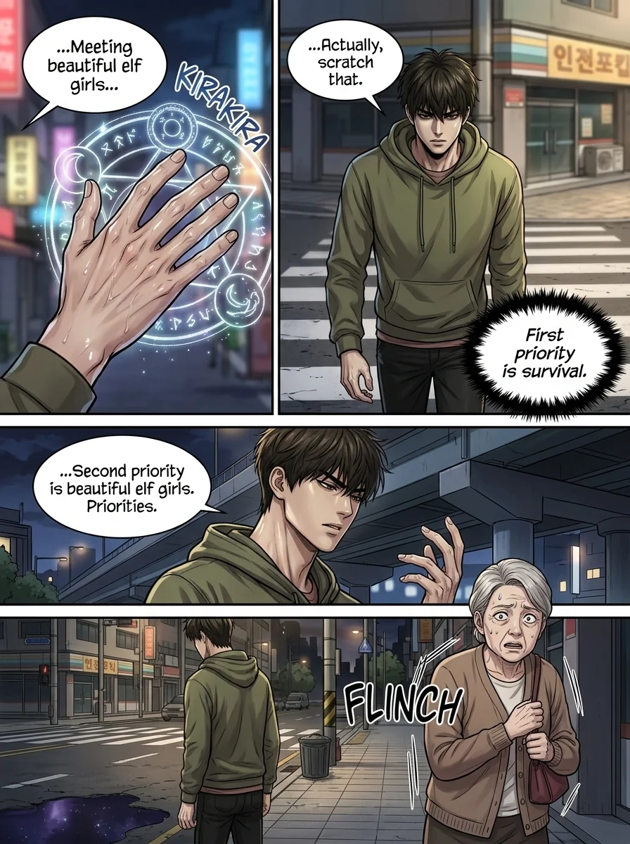 The dissatisfied one  Chapter 1 Page 6 - AI Generated Manga
