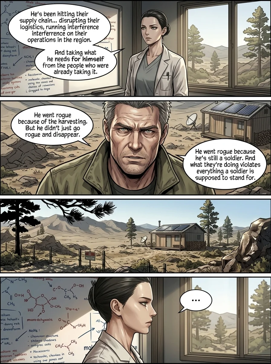 corrupted valor  Chapter 5 Page 16 - AI Generated Manga