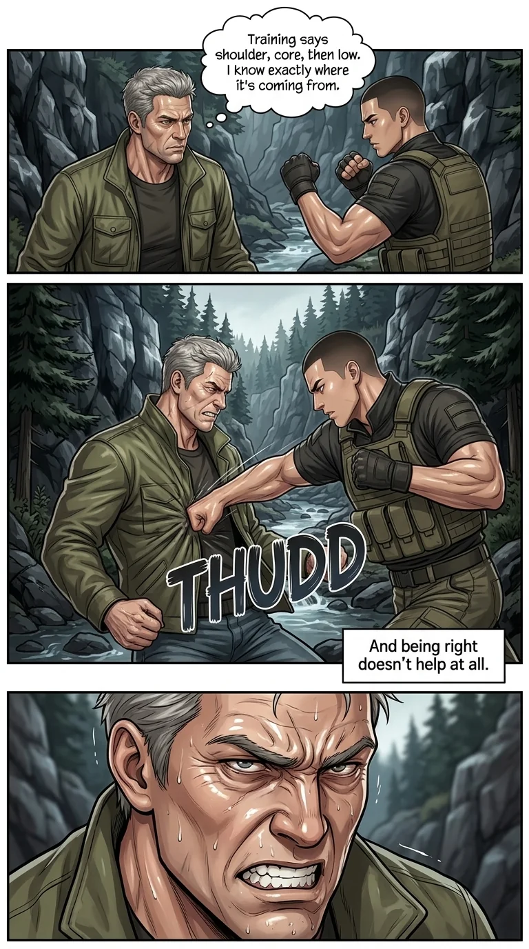 corrupted valor  Chapter 6 Page 17 - AI Generated Manga