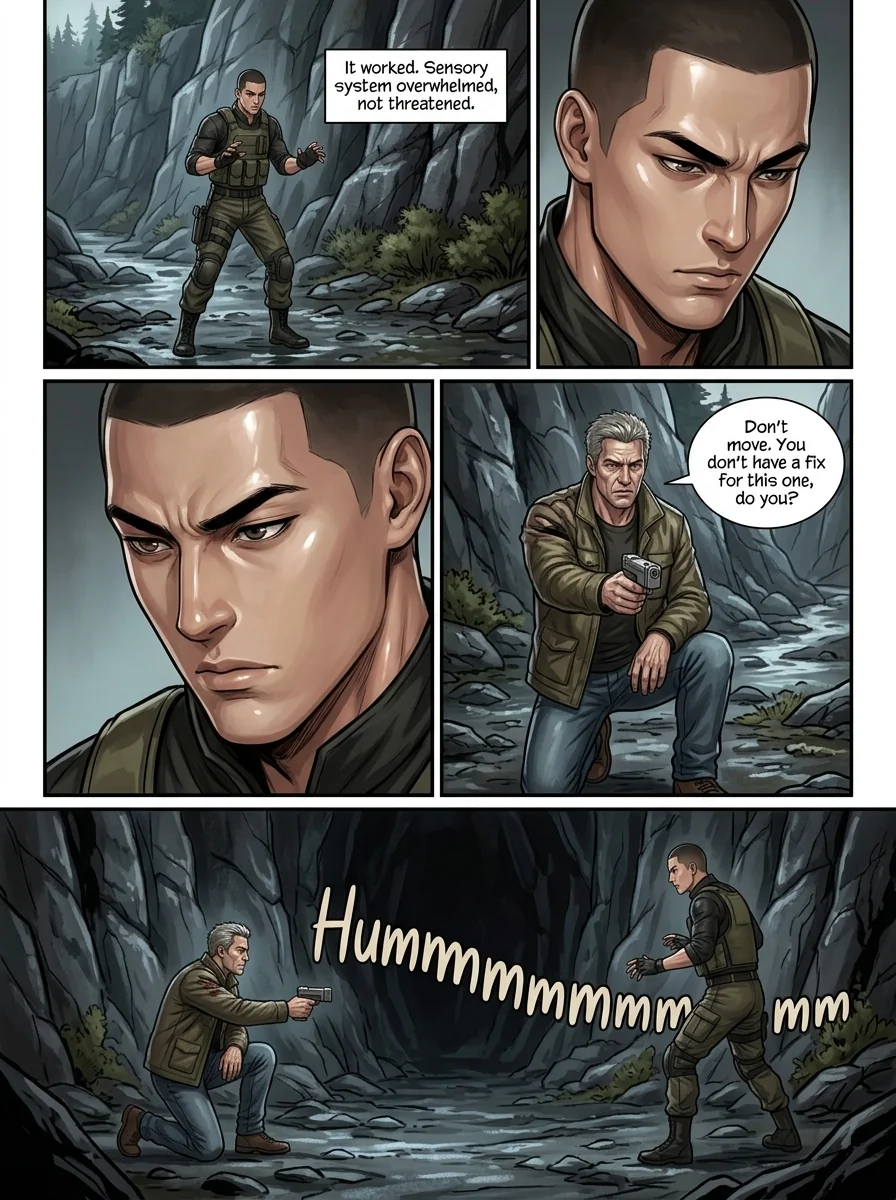 corrupted valor  Chapter 6 Page 22 - AI Generated Manga