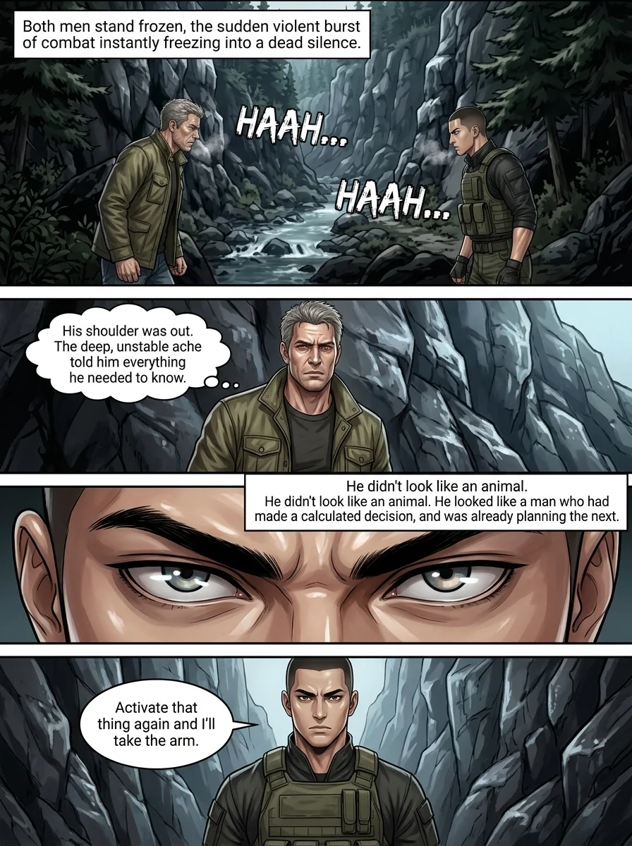 corrupted valor  Chapter 6 Page 23 - AI Generated Manga
