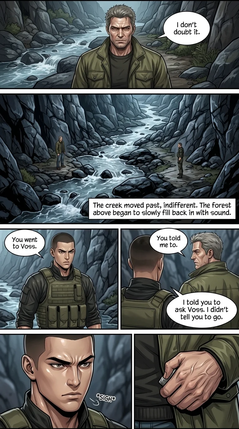 corrupted valor  Chapter 6 Page 24 - AI Generated Manga