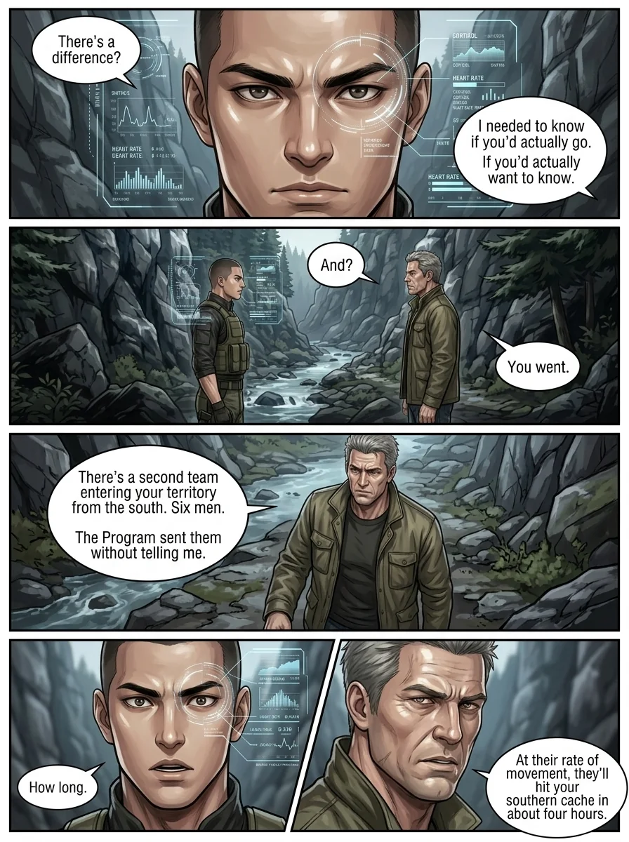 corrupted valor  Chapter 6 Page 25 - AI Generated Manga