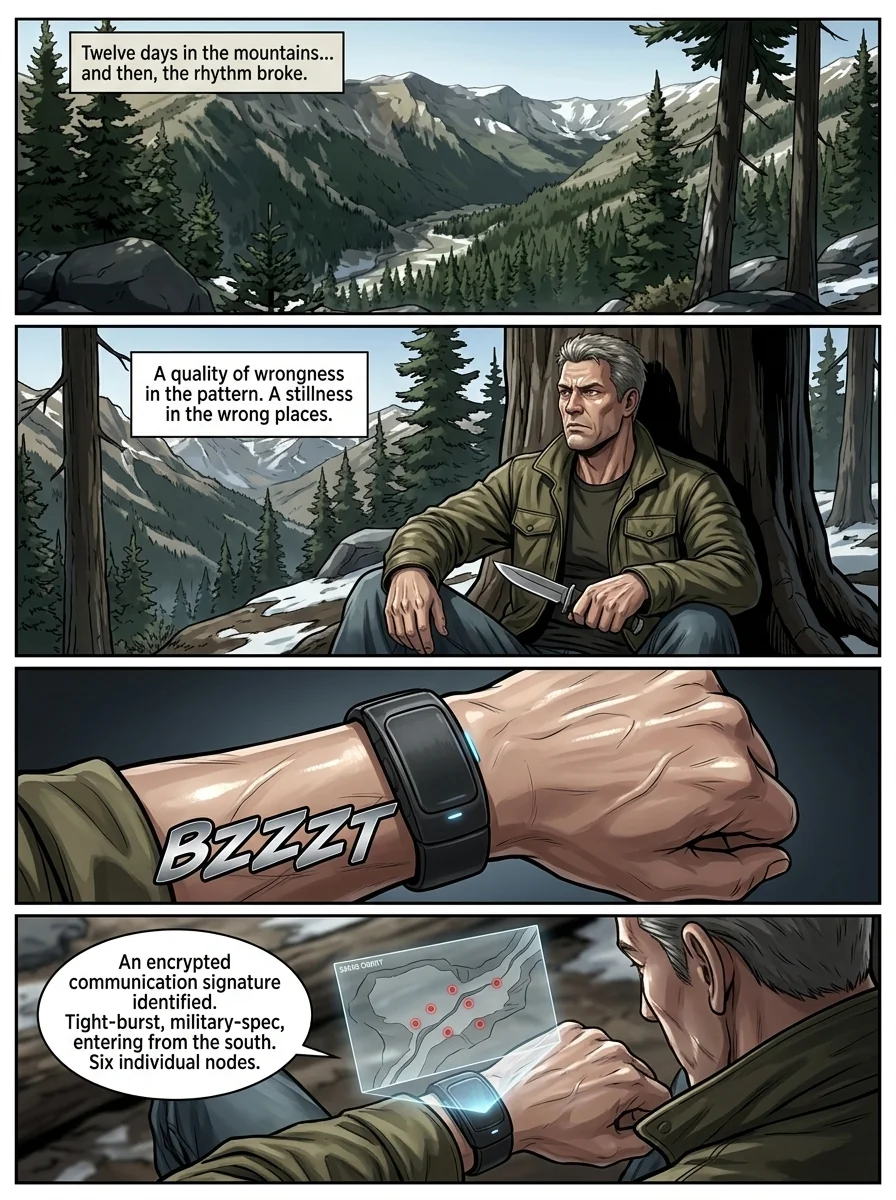corrupted valor  Chapter 6 Page 3 - AI Generated Manga