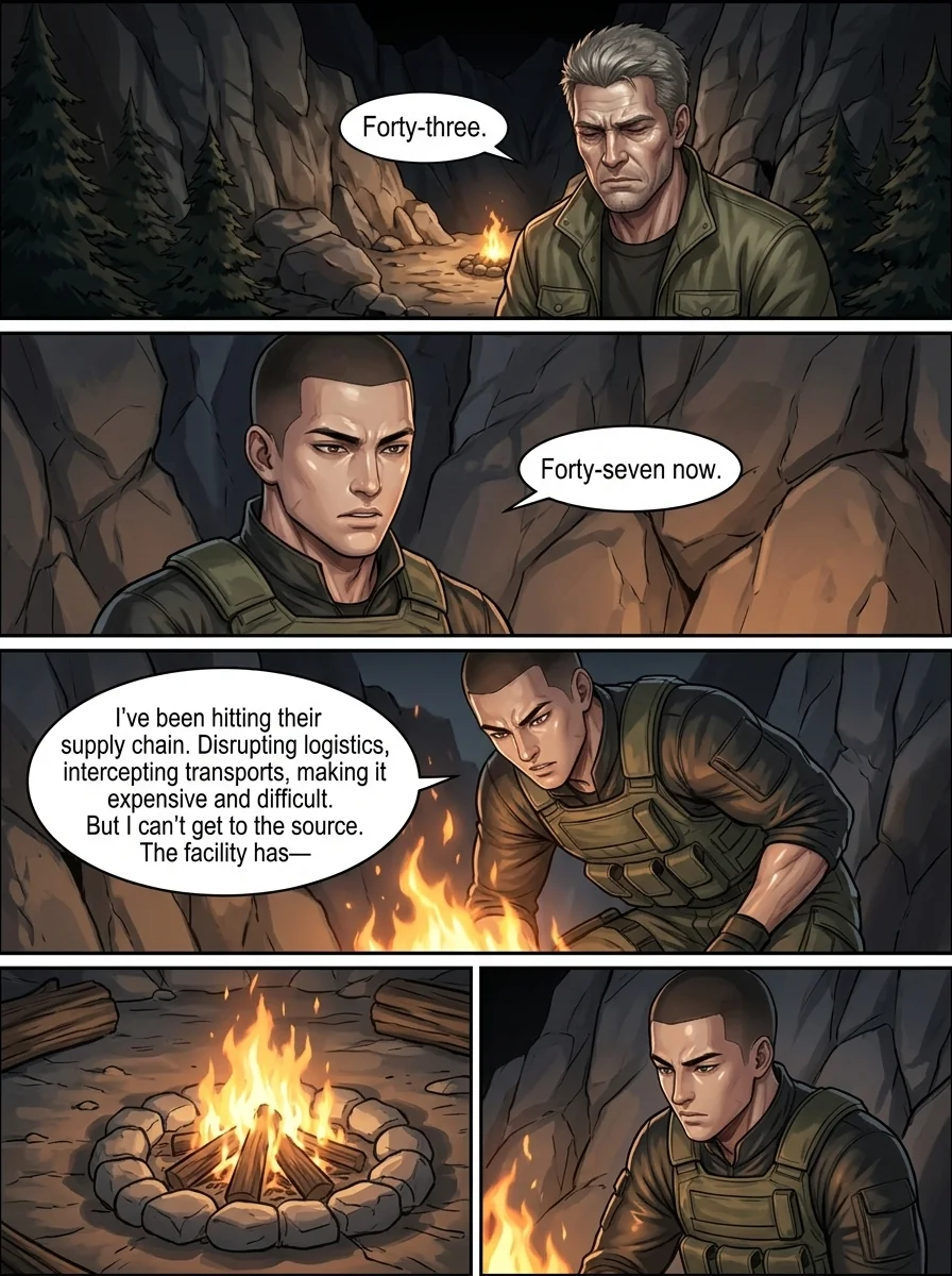 corrupted valor  Chapter 7 Page 14 - AI Generated Manga