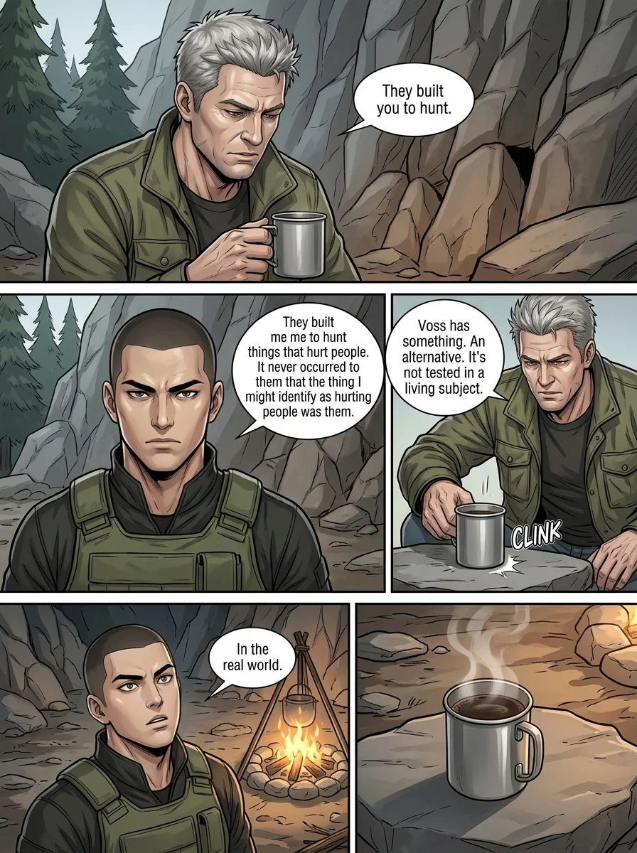 corrupted valor  Chapter 7 Page 18 - AI Generated Manga