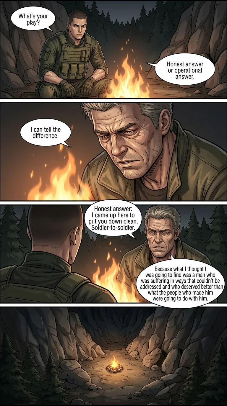 corrupted valor  Chapter 7 Page 21 - AI Generated Manga