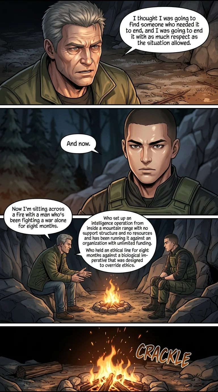 corrupted valor  Chapter 7 Page 22 - AI Generated Manga