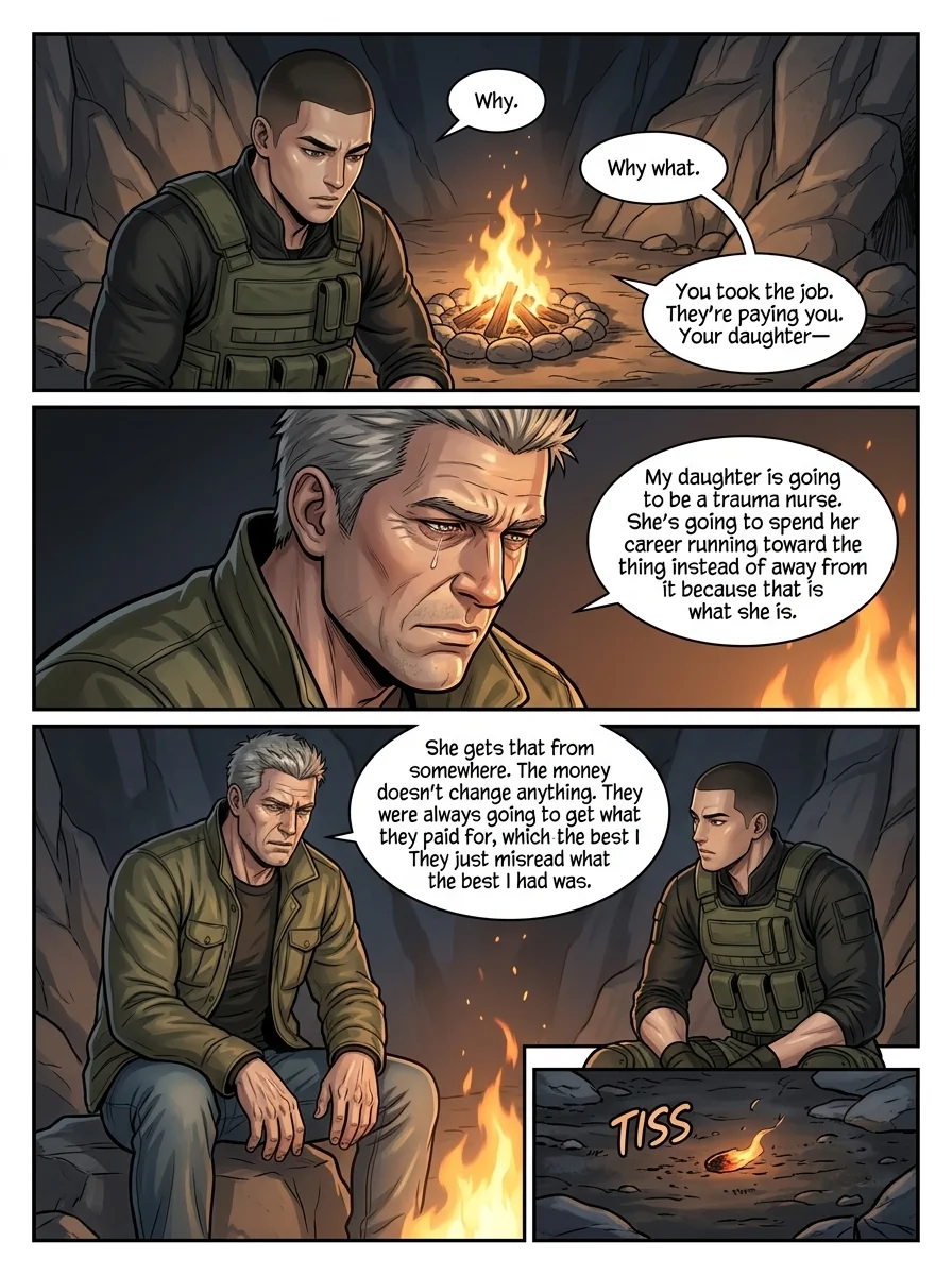 corrupted valor  Chapter 7 Page 27 - AI Generated Manga