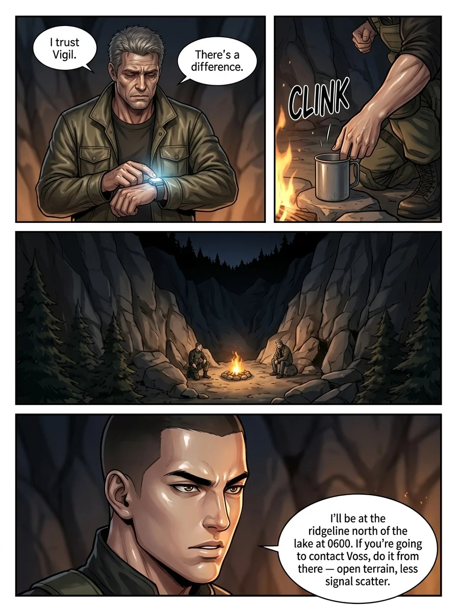 corrupted valor  Chapter 7 Page 30 - AI Generated Manga