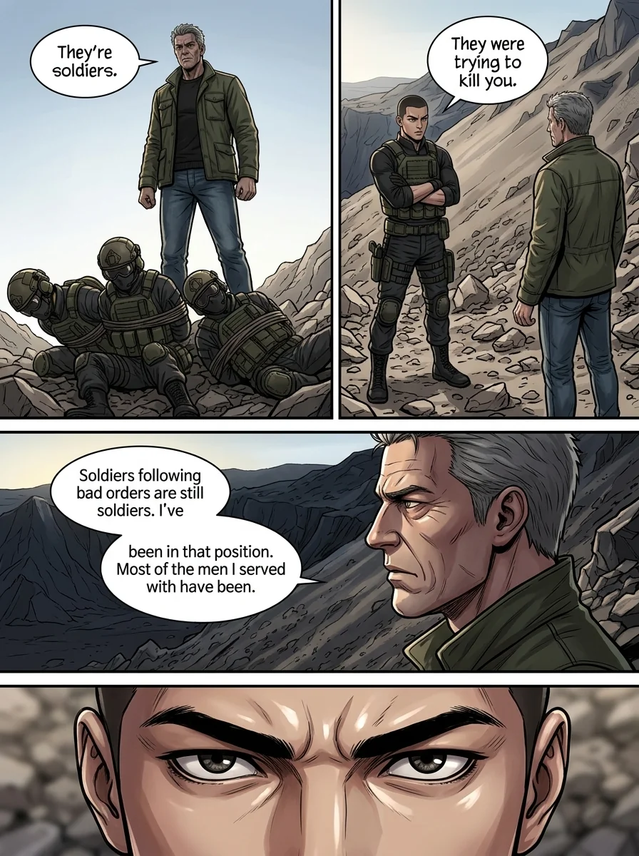 corrupted valor  Chapter 8 Page 26 - AI Generated Manga
