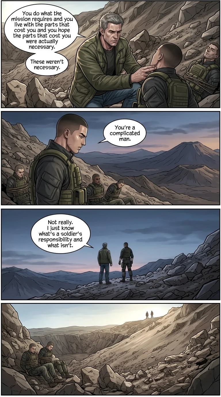 corrupted valor  Chapter 8 Page 27 - AI Generated Manga