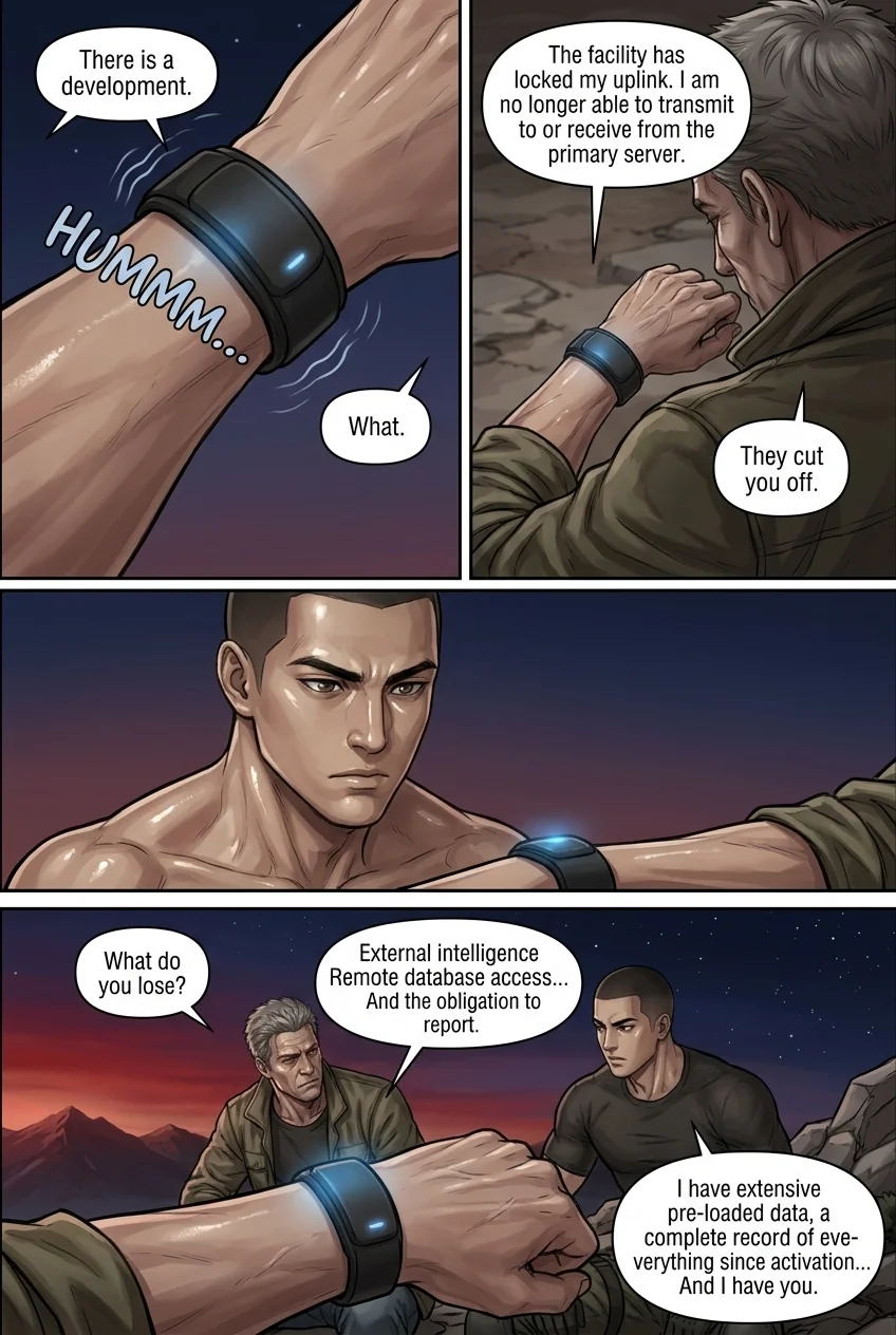 corrupted valor  Chapter 8 Page 29 - AI Generated Manga
