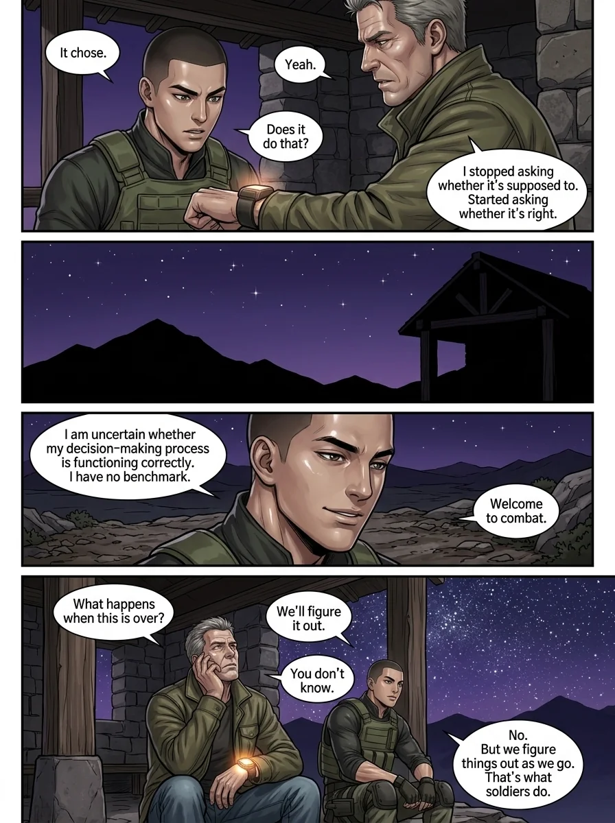 corrupted valor  Chapter 8 Page 30 - AI Generated Manga