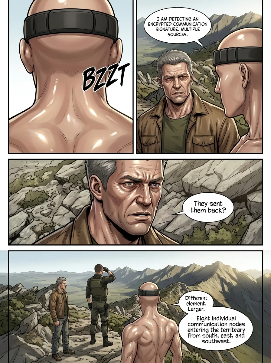 corrupted valor  Chapter 8 Page 5 - AI Generated Manga
