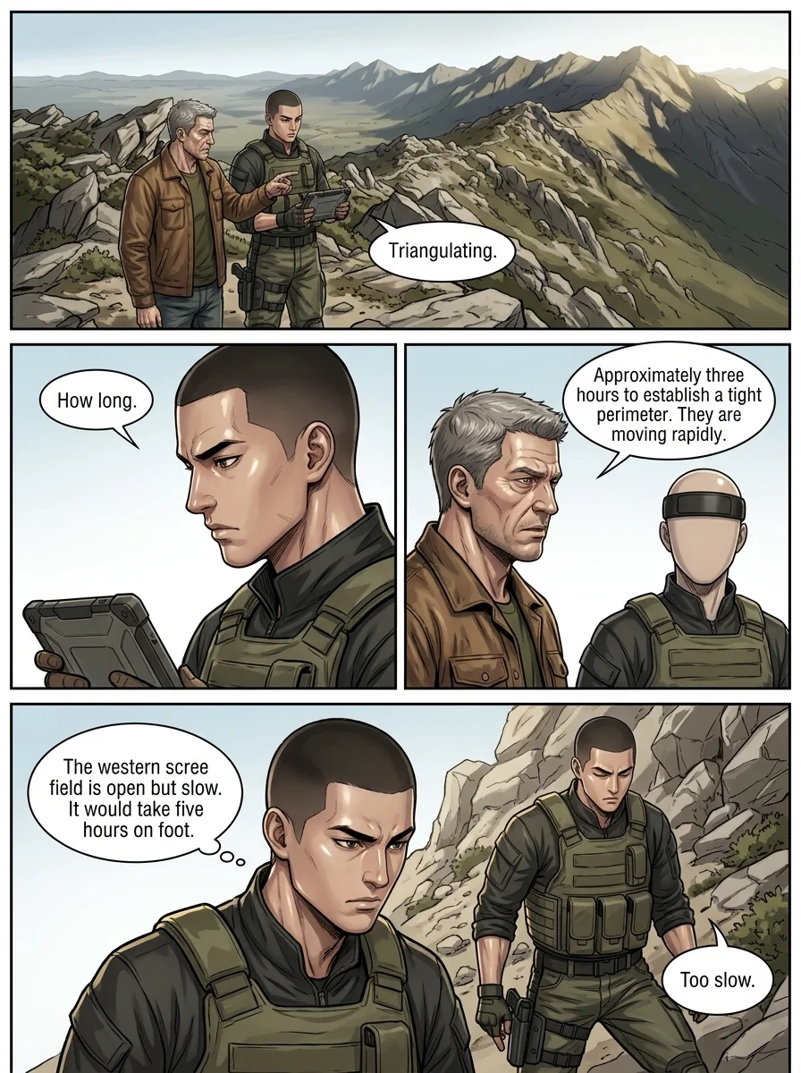 corrupted valor  Chapter 8 Page 6 - AI Generated Manga