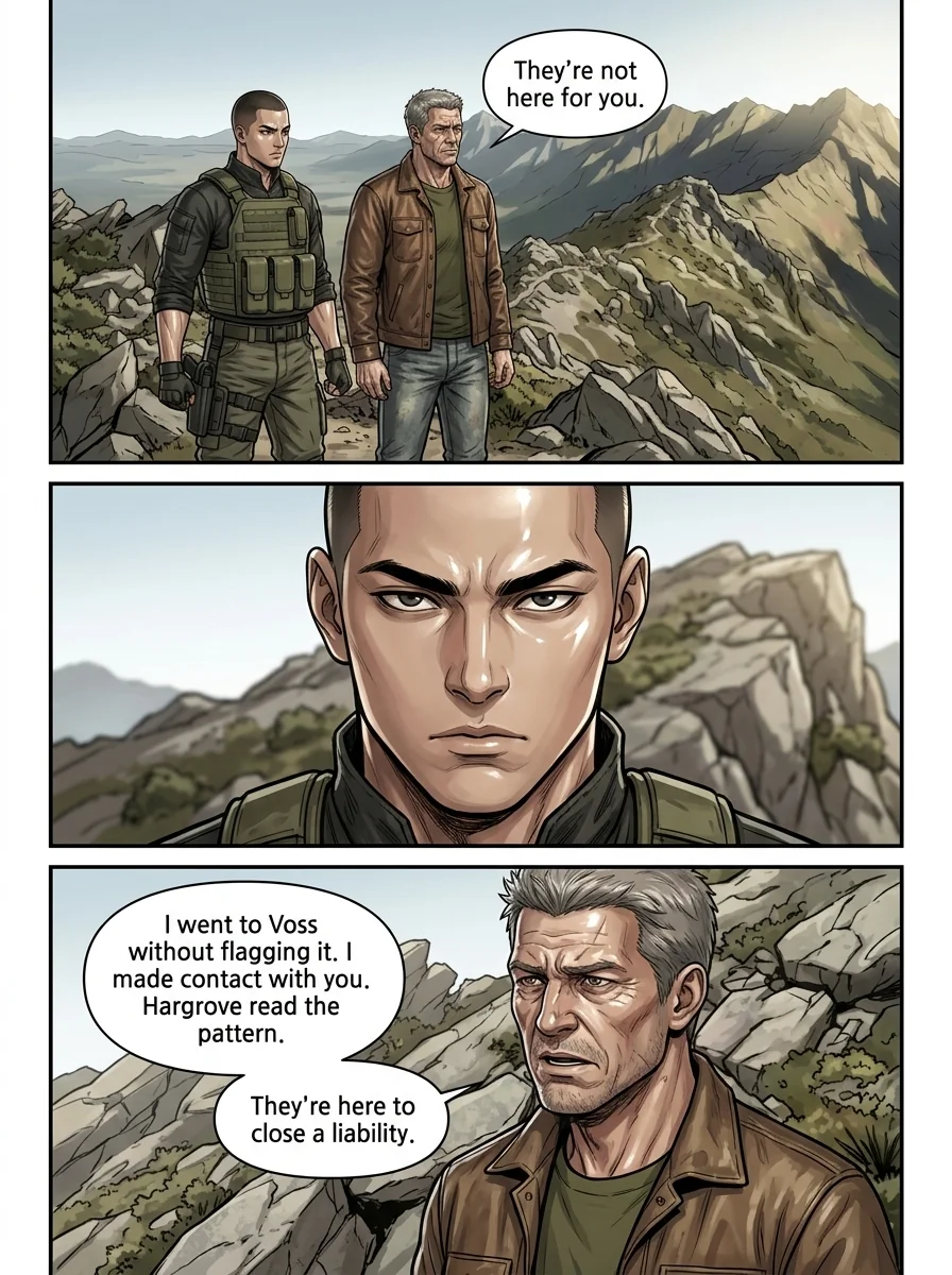 corrupted valor  Chapter 8 Page 7 - AI Generated Manga