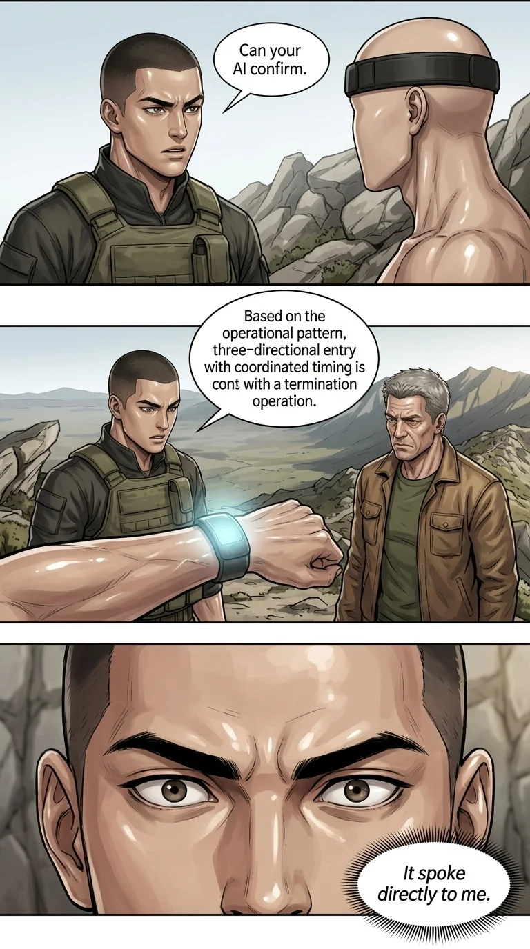 corrupted valor  Chapter 8 Page 9 - AI Generated Manga