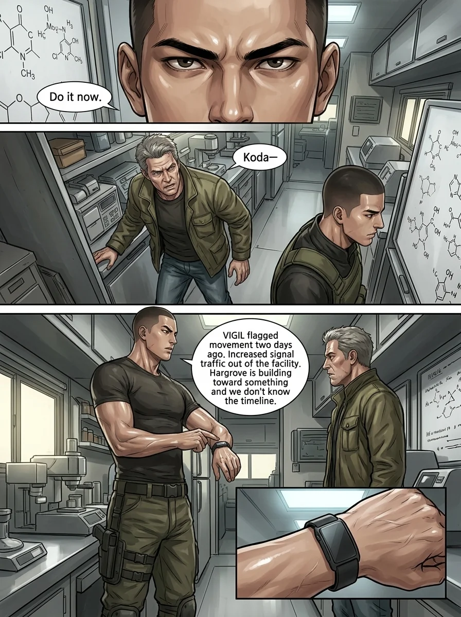 corrupted valor  Chapter 9 Page 16 - AI Generated Manga