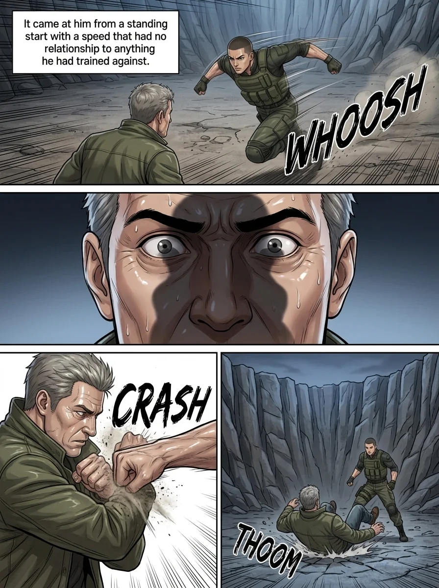 corrupted valor  Chapter 9 Page 46 - AI Generated Manga