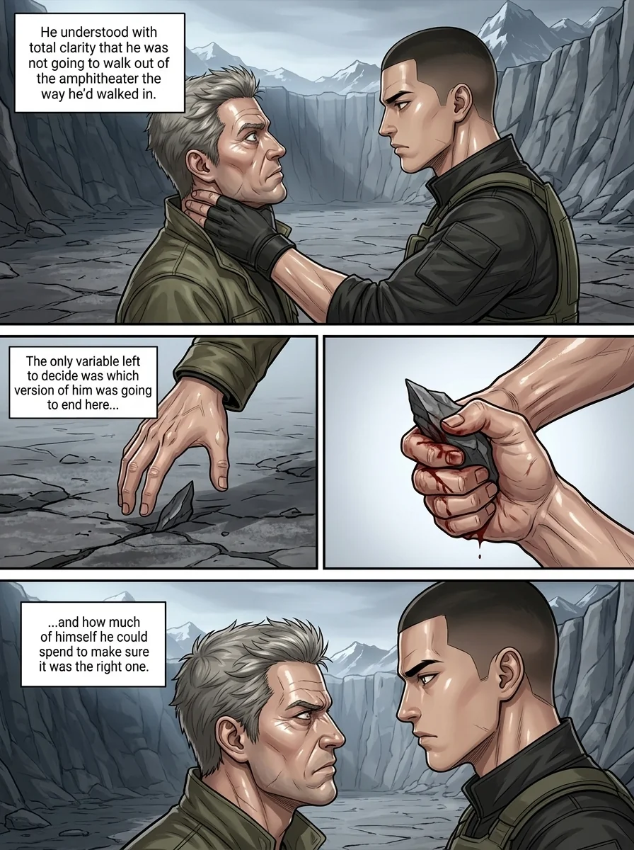 corrupted valor  Chapter 9 Page 49 - AI Generated Manga