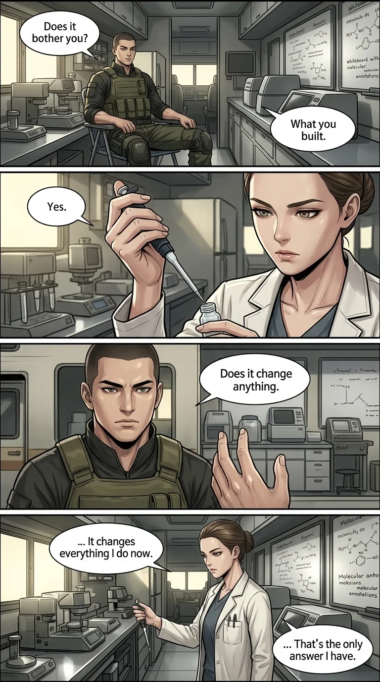 corrupted valor  Chapter 9 Page 4 - AI Generated Manga