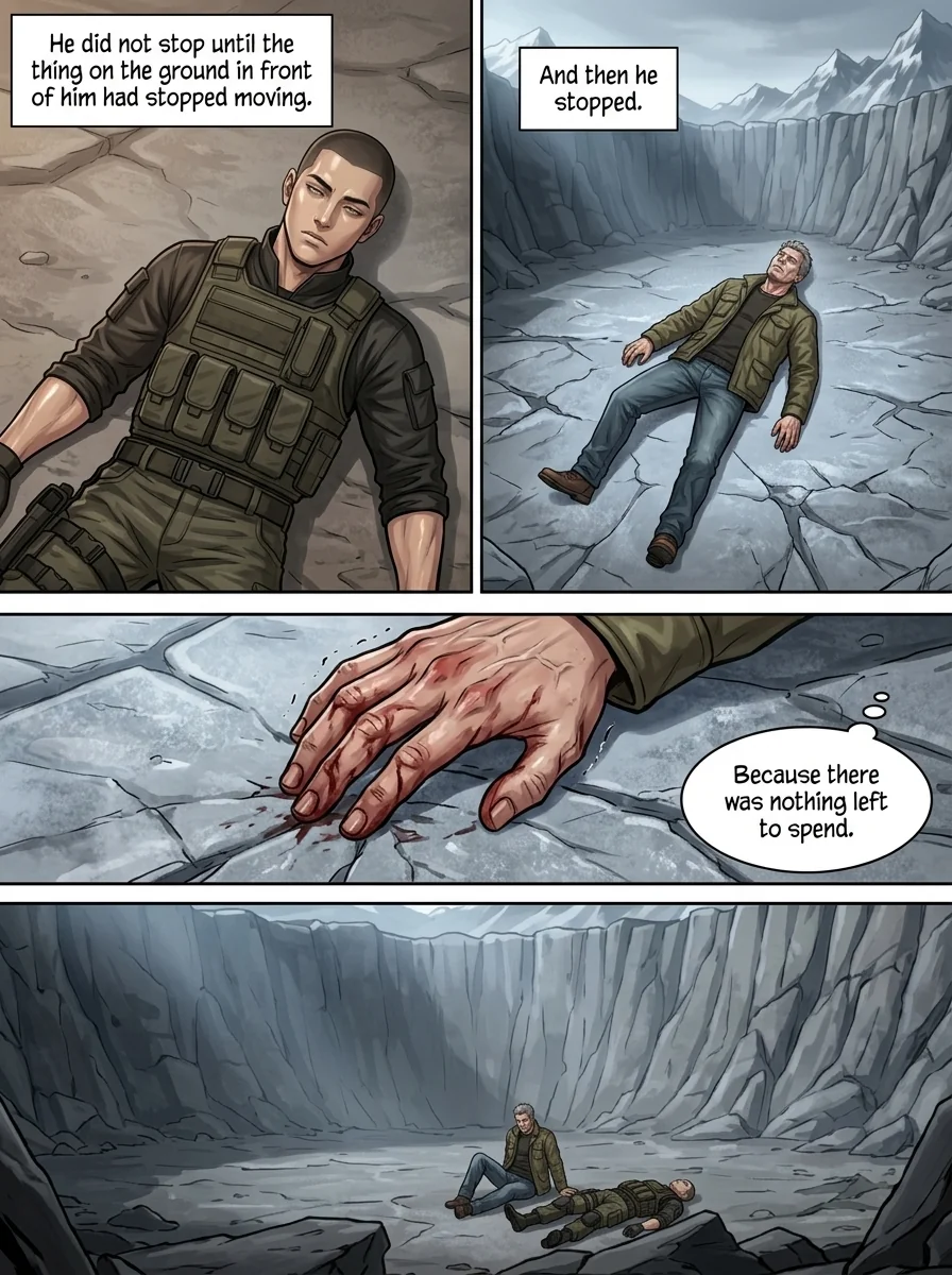 corrupted valor  Chapter 9 Page 52 - AI Generated Manga