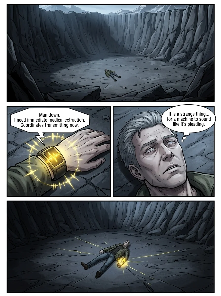 corrupted valor  Chapter 9 Page 56 - AI Generated Manga