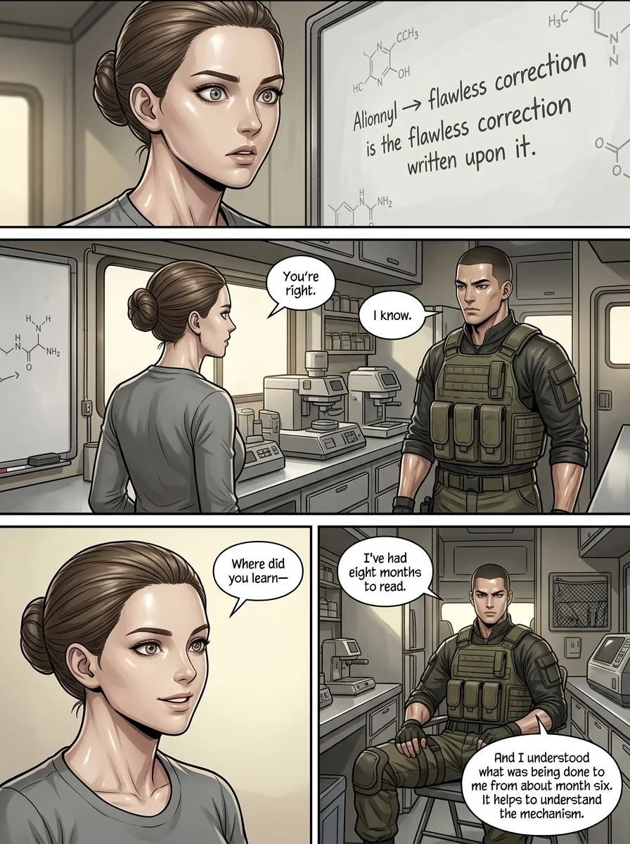 corrupted valor  Chapter 9 Page 7 - AI Generated Manga