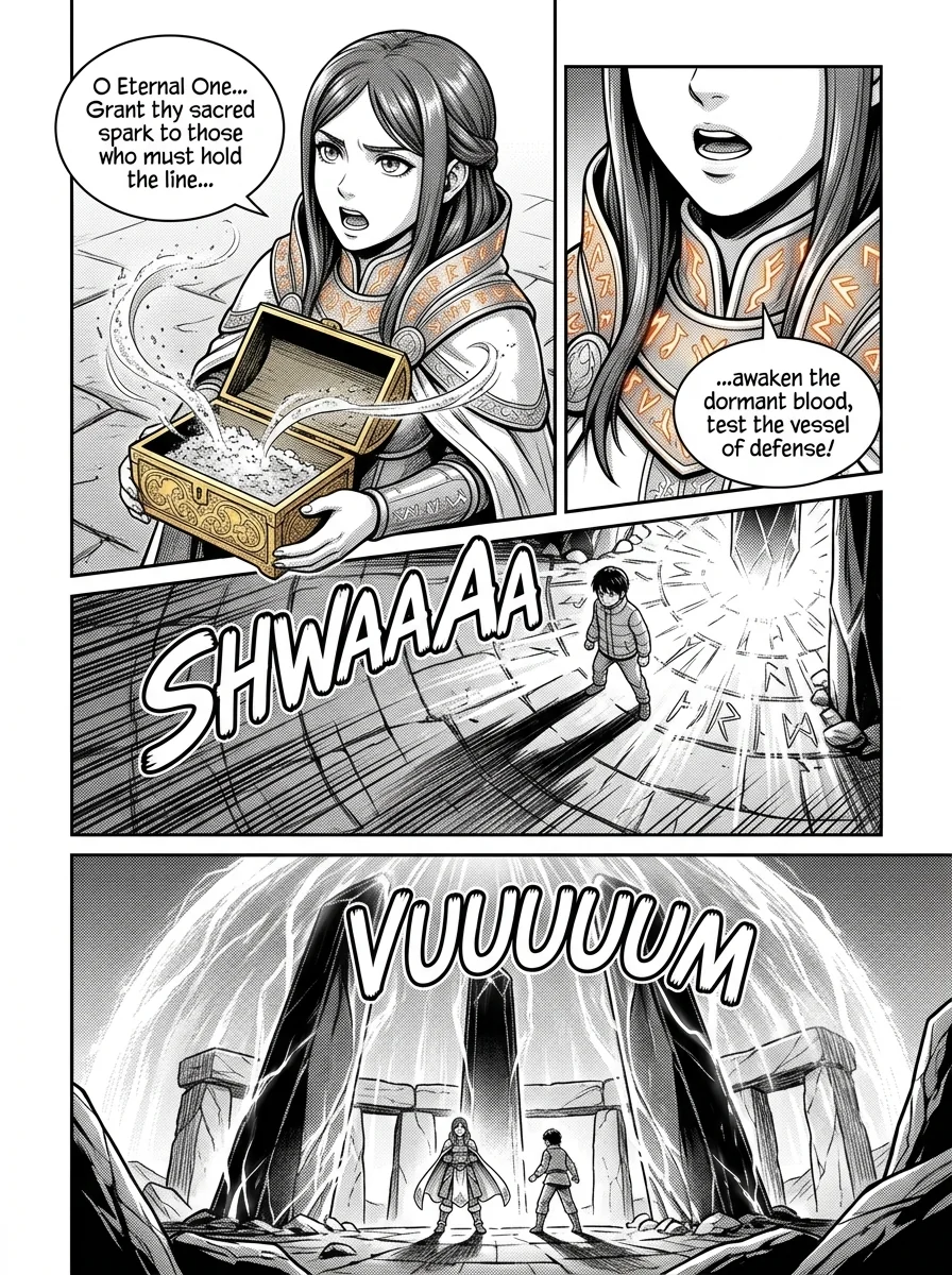 Curse of Hope  Chapter 1 Page 16 - AI Generated Manga
