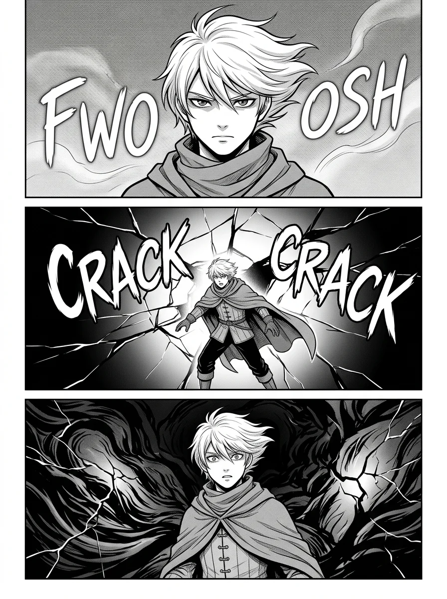 Curse of Hope  Chapter 1 Page 2 - AI Generated Manga