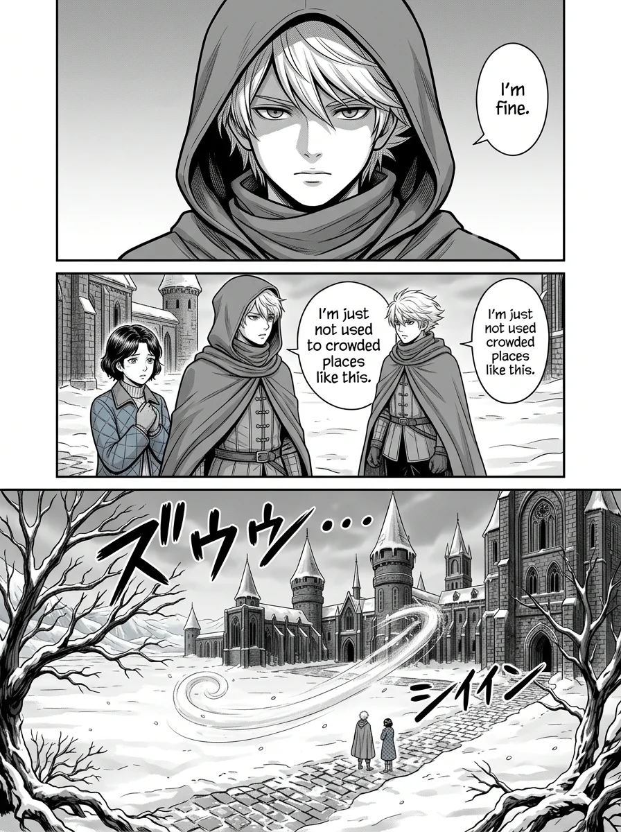 Curse of Hope  Chapter 1 Page 6 - AI Generated Manga