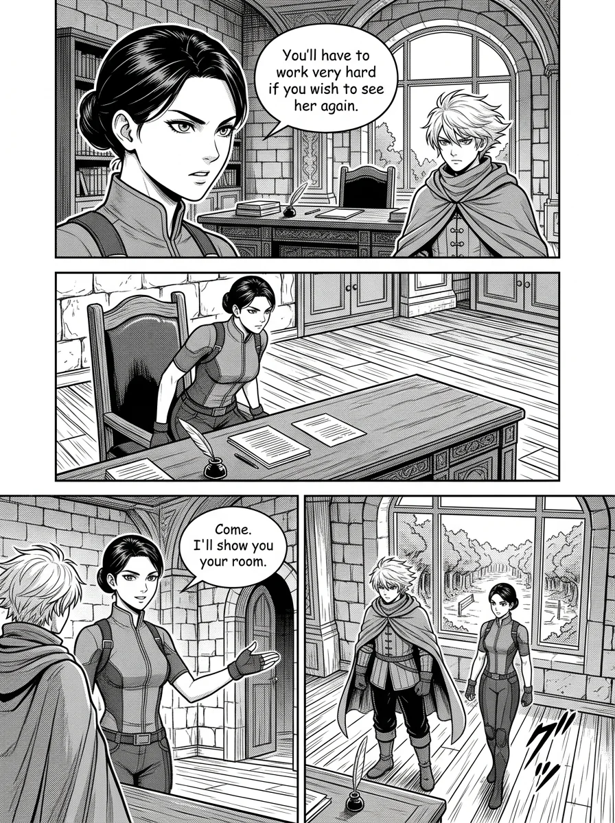 Curse of Hope  Chapter 4 Page 12 - AI Generated Manga