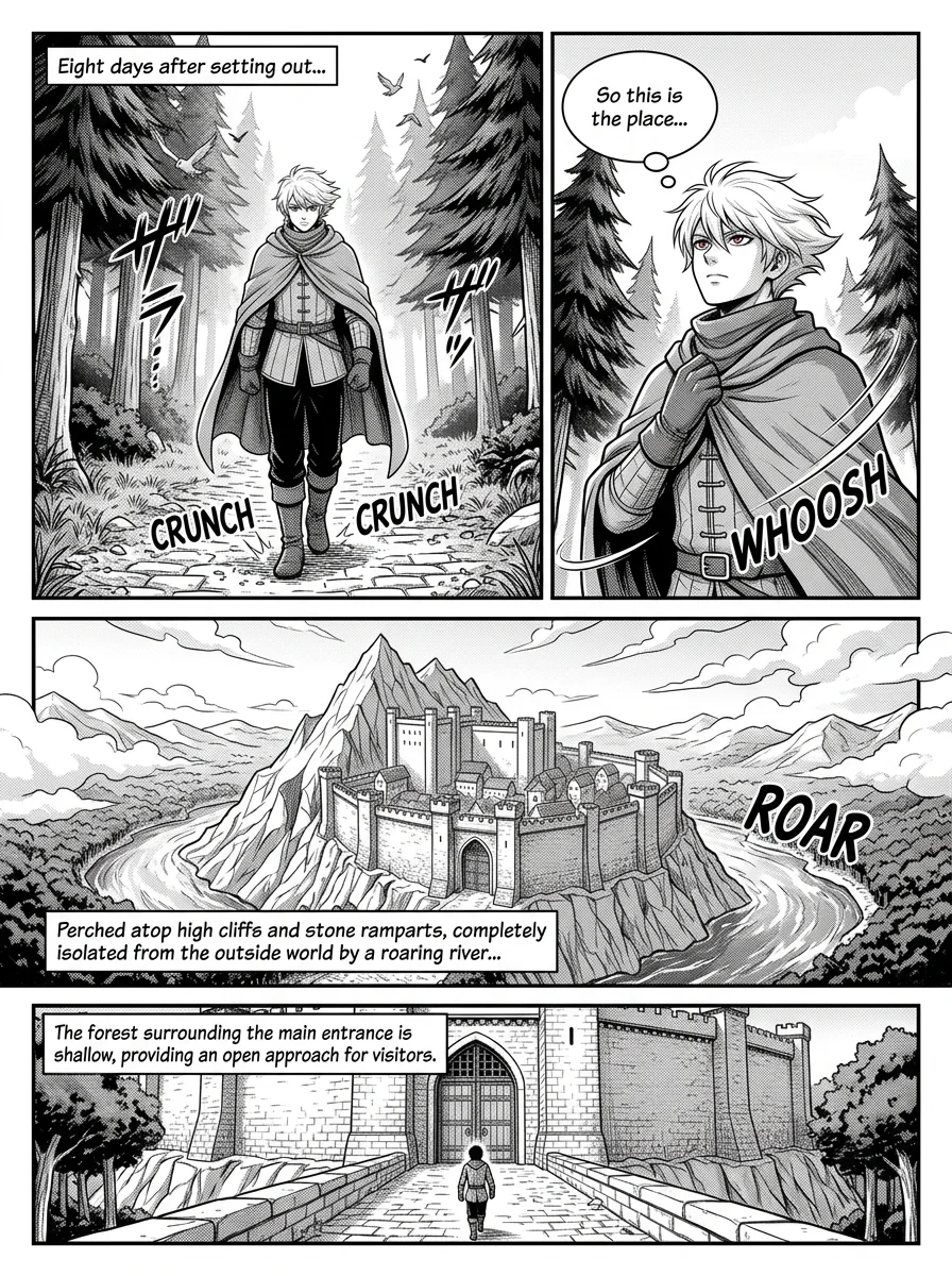 Curse of Hope  Chapter 4 Page 6 - AI Generated Manga