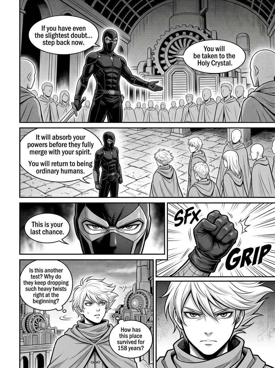 Curse of Hope  Chapter 5 Page 12 - AI Generated Manga
