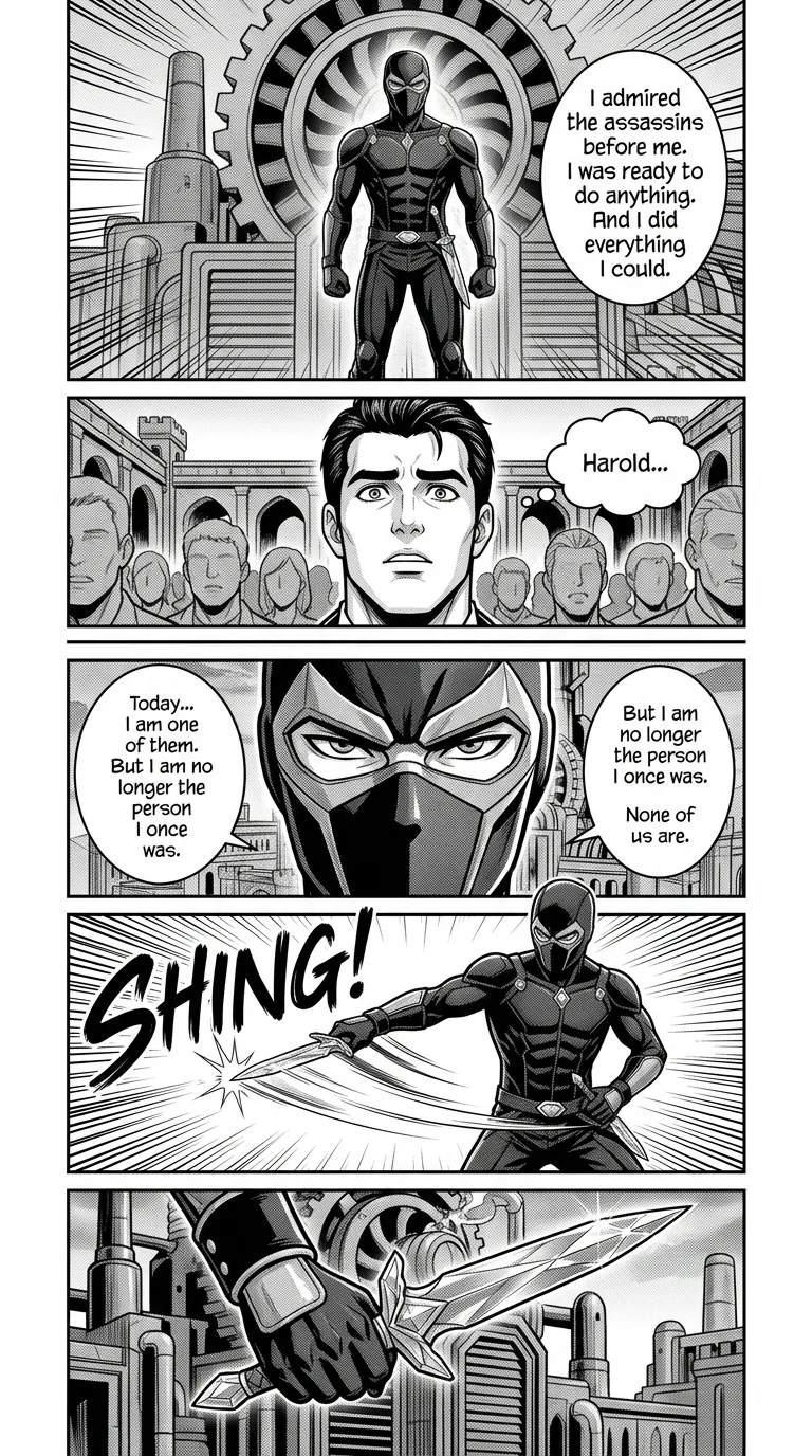 Curse of Hope  Chapter 5 Page 9 - AI Generated Manga