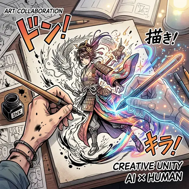 AI Manga vs. Human Art: Finding the Synergy