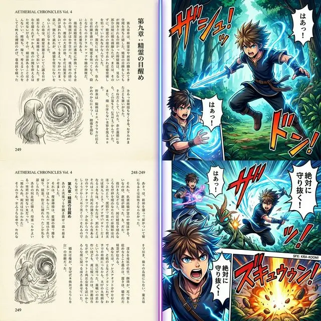 How to Turn Your Light Novel into a Stunning Manga with AI Panels