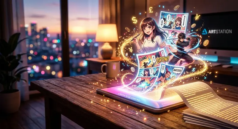 Case Study: How an Indie Author Monetized Her Wattpad Novel Using AI Webtoons